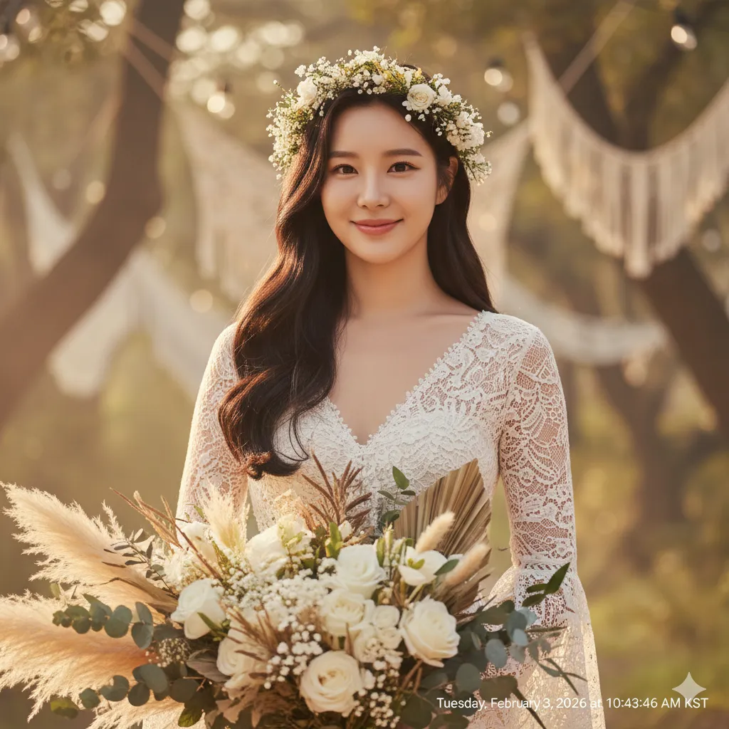 보헤미안 웨딩